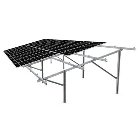 Zn-Al-Mg Coated Steel Solar Ground Mounting စနစ်
