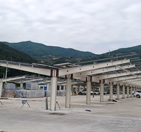 CATL PV carport ပရောဂျက်